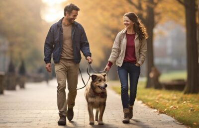 Os Benefícios da Caminhada Diária para Cães