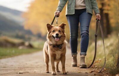 Ensine seu Cão a Andar na Coleira Sem Puxar: Passo a Passo