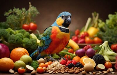 Descubra os hábitos alimentares adequados para seu pássaro