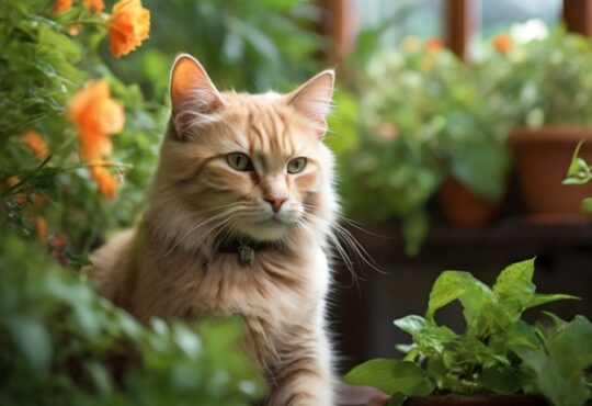 Gatos e Plantas: Como Criar um Ambiente Seguro para Ambos